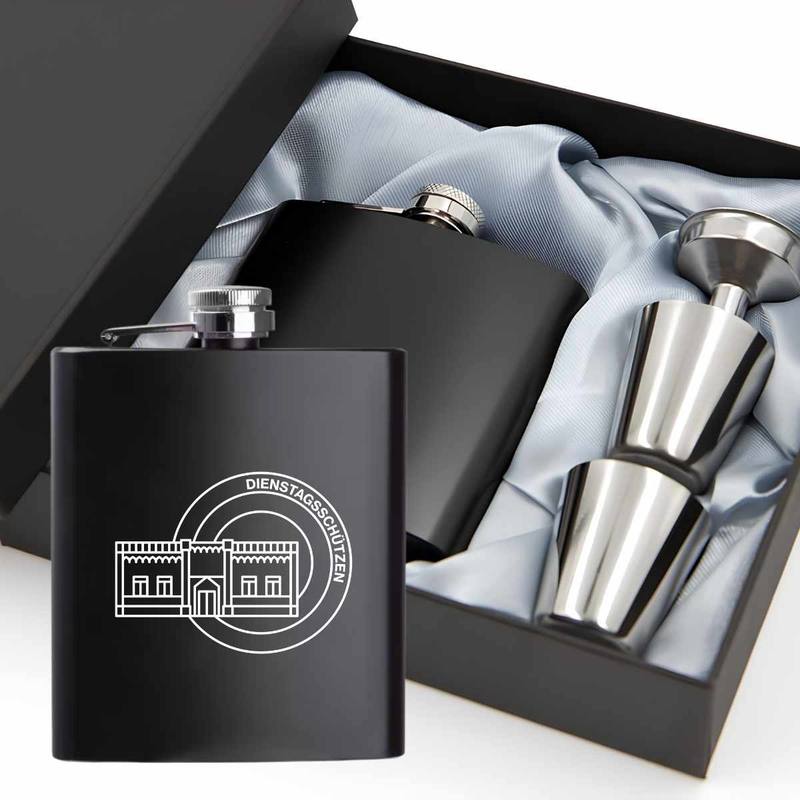 Flachmann Set