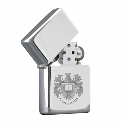 Gebürstetes Chrom Feuerzeug