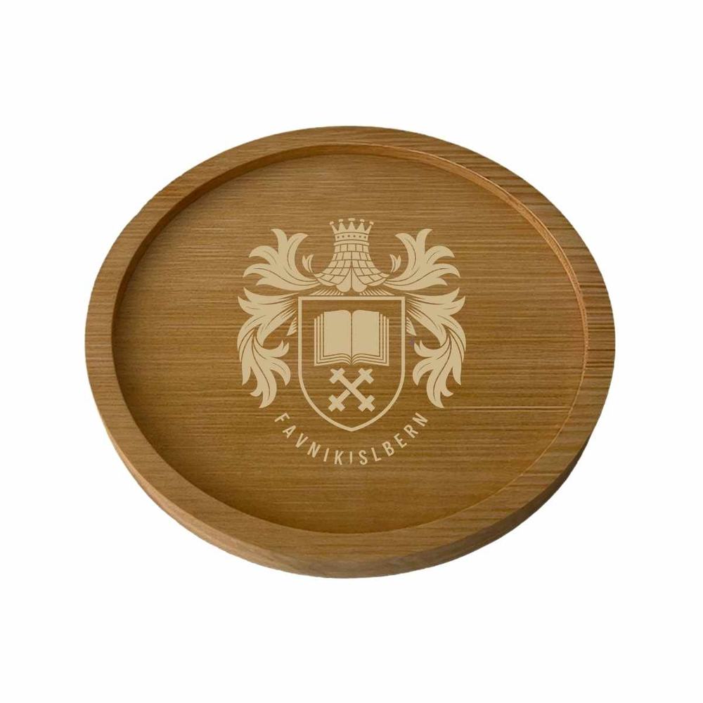 Holz-Untersetzer – Produktbild