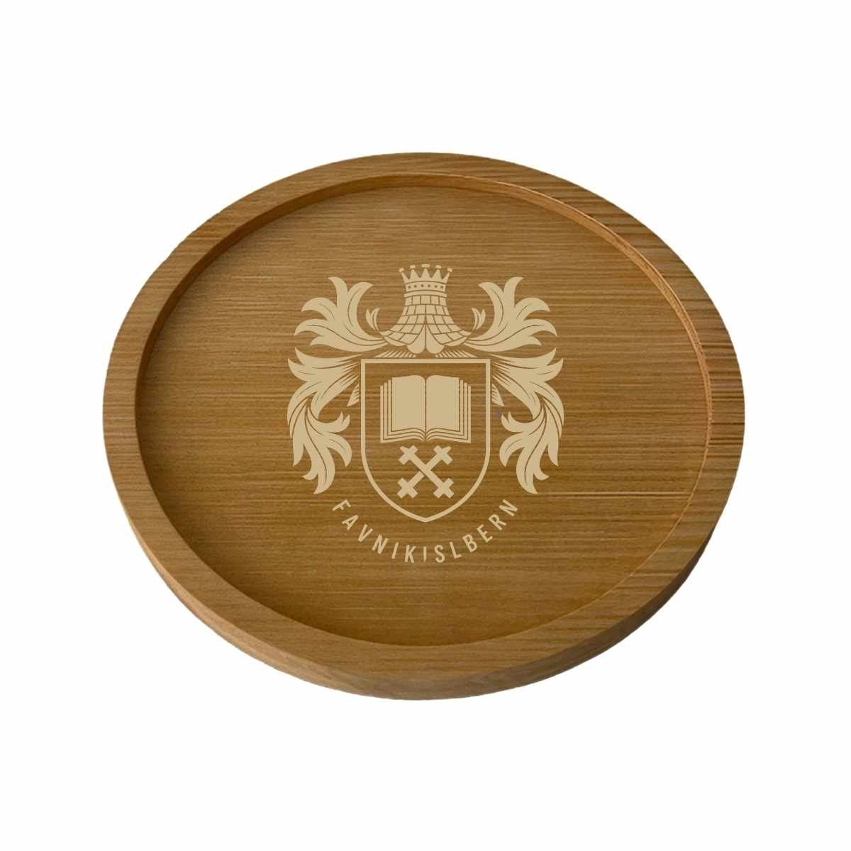 Holz-Untersetzer – Produktbild