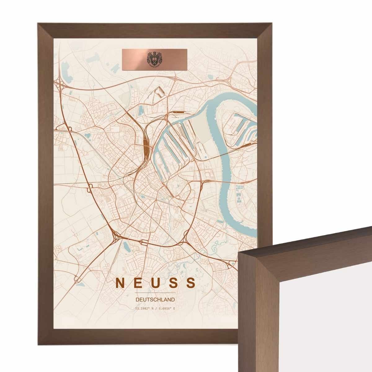 Kunstdruck Edition Bronze-Terracotta – Produktbild
