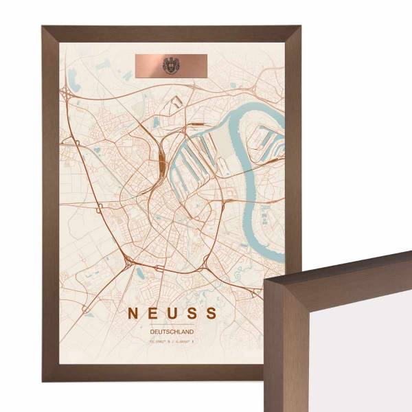 Kunstdruck Edition Bronze-Terracotta