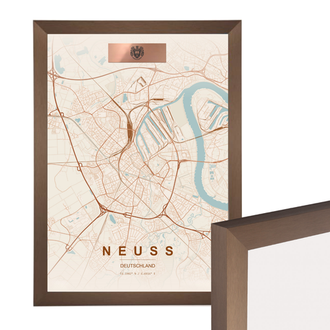 Kunstdruck Edition Bronze-Terracotta